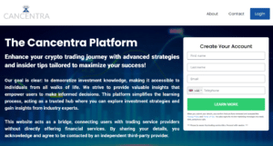 Cancentra website